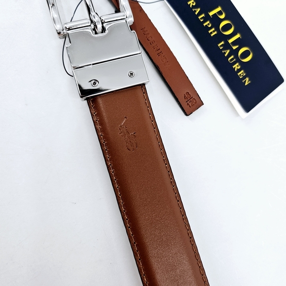 Polo Ralph Lauren Pony Polo Players Reversible Men's Belt - Picture 4 of 5